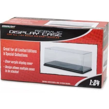 1/24 Scale Single Acrylic Diecast Car Display Case - 9” x 4.5” x 3"