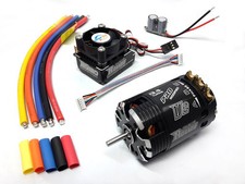 Combo Rocket Brushless sans Balais Capteurs Moteur 540 13.5T + Régulateur 120A