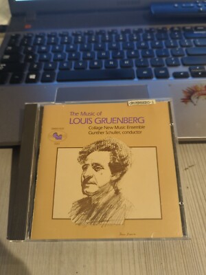 CD 2674 - Music of Louis Gruenberg - Gunther Schuller - Collage New Music Ensemb