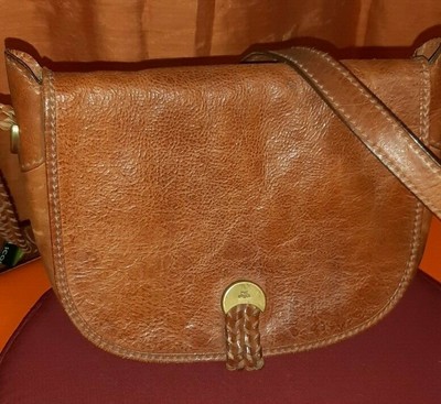 Bellissima borsa vintage THE BRIDGE in cuoio modello postina buone  condizioni | eBay