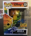 Funko Pop! Ursula 231 Disney Hot Topic Exclusive Pride Diamond w/ Protector