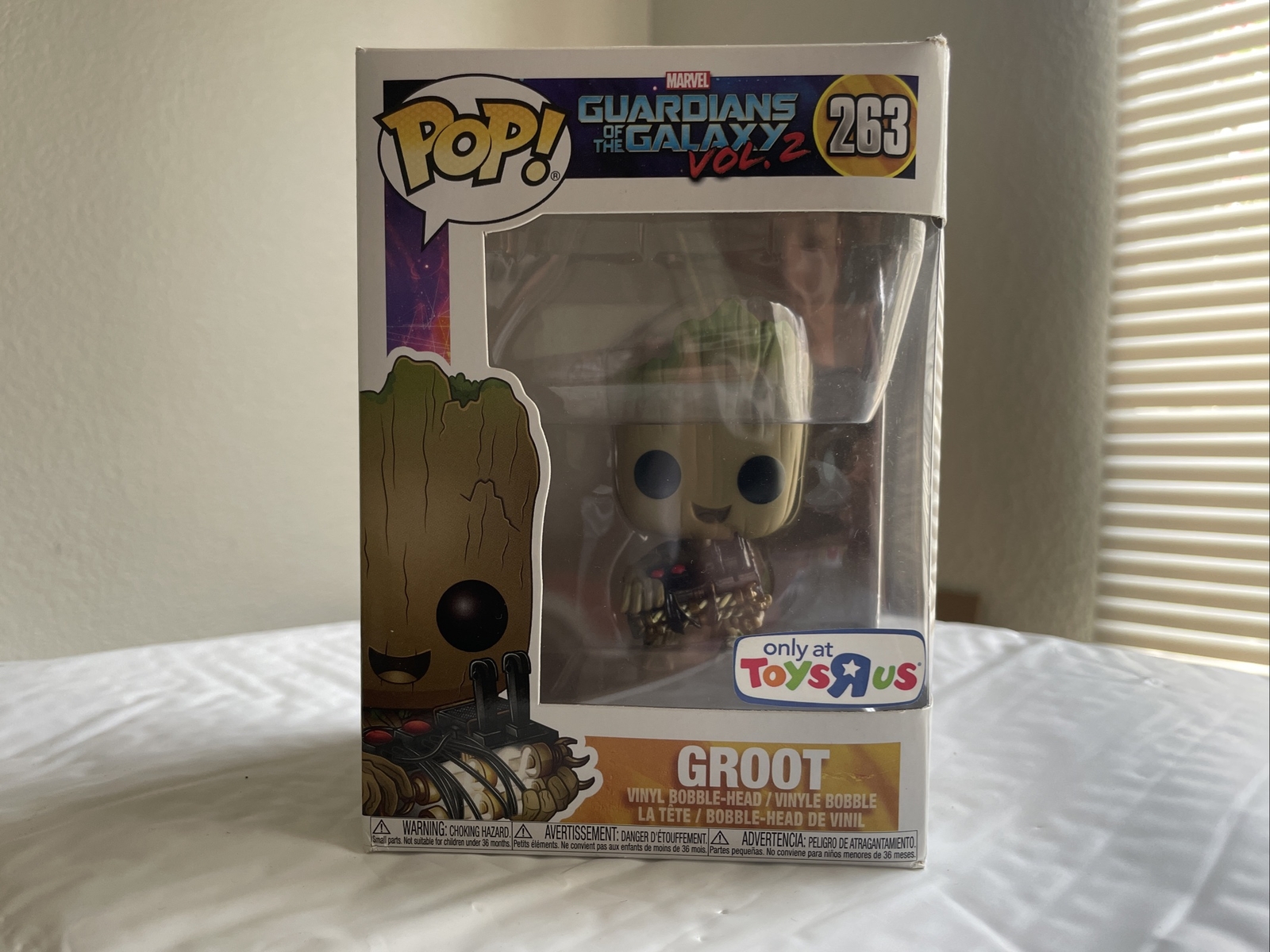 Funko Pop - Marvel - Guardians Of The Galaxy Vol. 2 - Groot #263 - Toys R Us