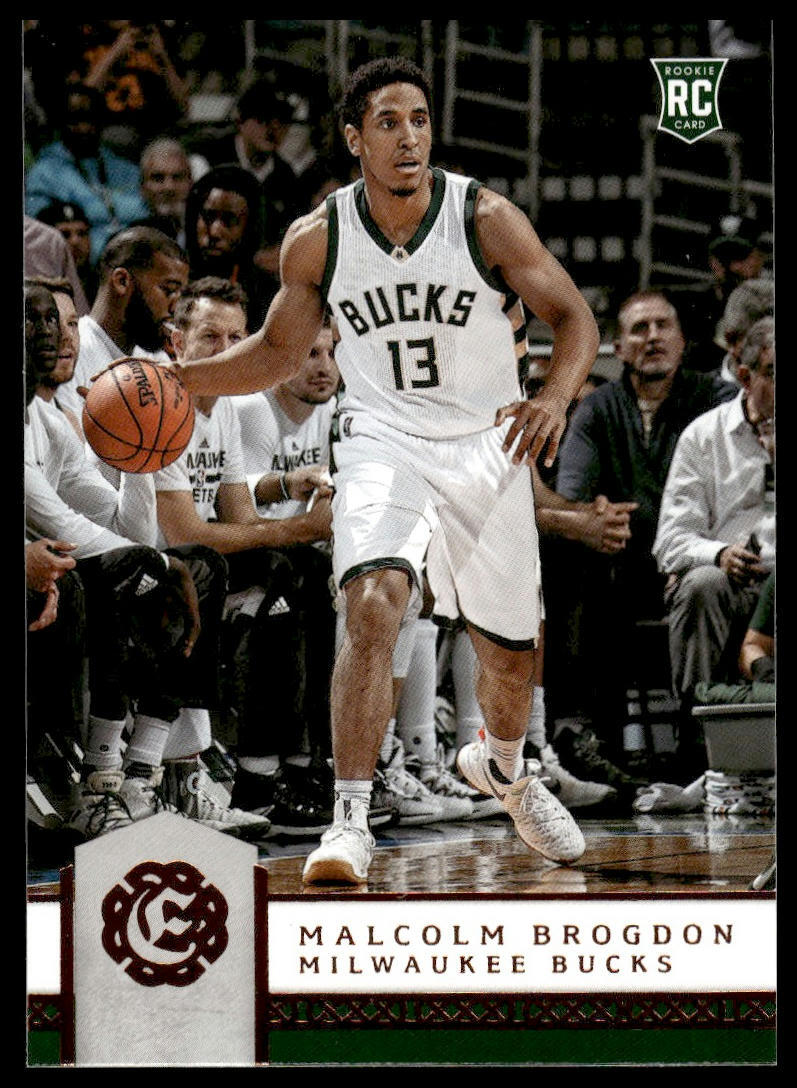 2016-17 Panini Excalibur #98 Malcolm Brogdon RC Milwaukee Bucks