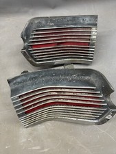 1965 Pontiac Grand Prix Taillight Taillamp Housings Tail Light Lamp Lens Trim Oe