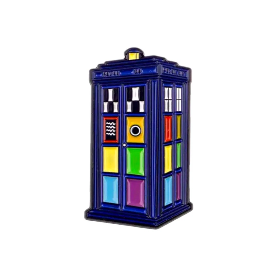 TaRa MOD Target Bullseye Brooch Pin Badge Enamel Lapel Metal - Foto 5