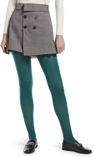 HUE Women's 185210 Opaque Sheer to Waist Tight Spruce Size 1