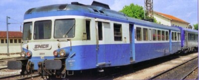 Triebwagen X2894 von Roco 43077 - DC (Analog) blau-creme - neu - 1/87