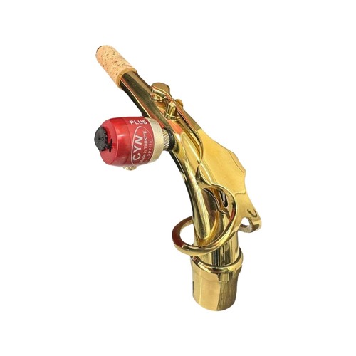 Altsaxophon Halsbiegung eingebauter Mikrofonanschluss - kompatibel mit CYN-Mikrofonen - US-Versand - Bild 6 von 7