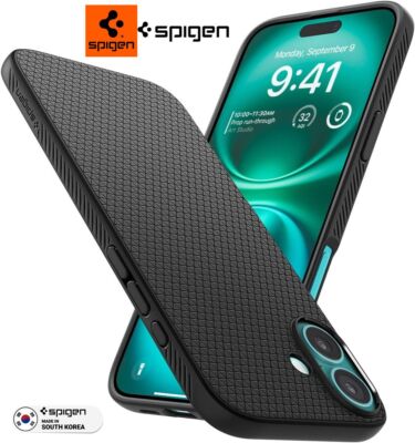Spigen Handyhülle für iPhone 16 Case Schutzhülle Handytasche Robust Hülle
