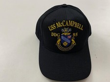 USS McCAMPBELL DDG 85 The Corps United States Black Baseball Cap Hat