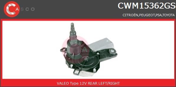 Moteur essuie-glace arrière Citroën C1 essence ou diesel 1.4 HDi et Peugeot 107 compatible