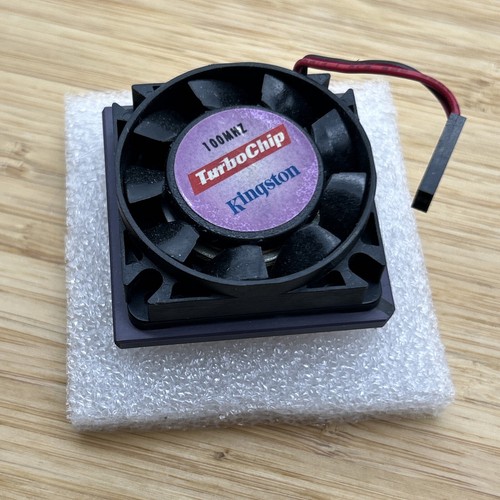 VINTAGE KINGSTON TURBOCHIP # TC586/100 486 SOCKET 3 UPGRADE CPU 5X86 DX 100MHZ - Picture 7 of 13