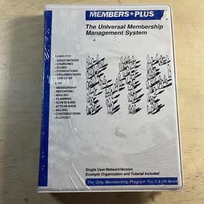 The universal membership management system sealed. POC-DOS 3.0 or later