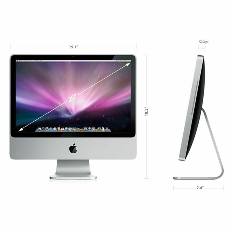 Apple 20” iMac 9,1 A1224 INTEL CORE 2DUO 2.66GHZ 2GB RAM