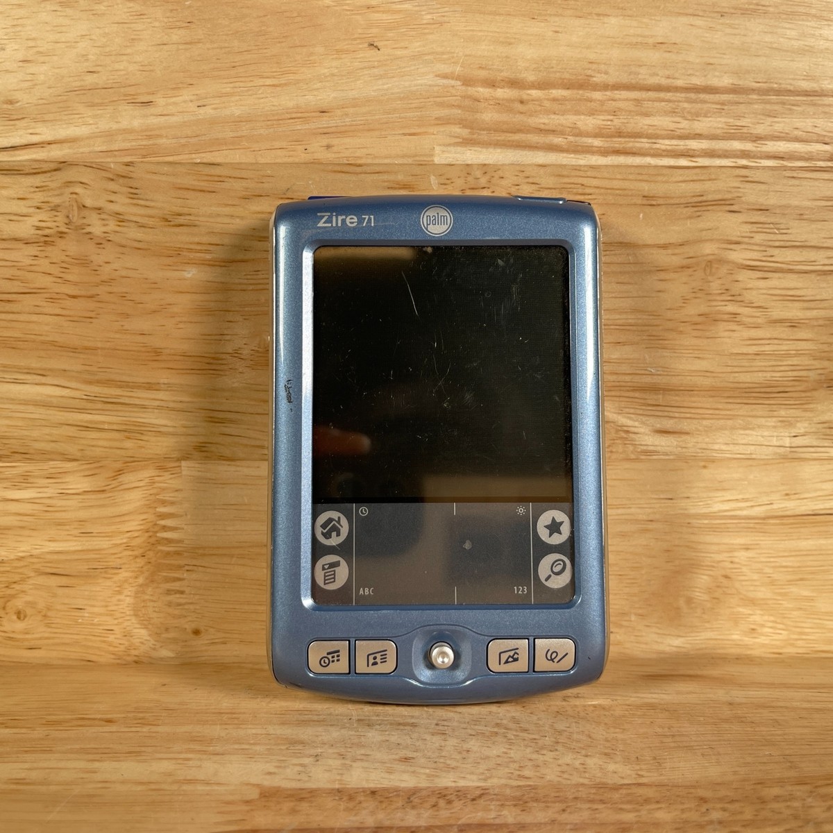 Palm Zire 71 Blue 0.3MP 320x320 Touchscreen TI Tech 144NHz PALM OS