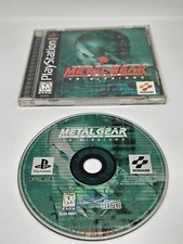 Metal Gear Solid: VR Missions (Sony PlayStation 1, 1999) CIB w/ manual, reg card
