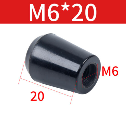 M6 M8 M10 M12 M16 Knauf Kegel Innengewinde Kunststoff Kugel Griff Hebel Schalter - Picture 6 of 25
