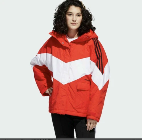 Adidas snowboard jacket best sale red