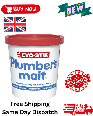 Plumber's Plummer Mait Mate Quick Water Leak Repair Putty 750g Tub