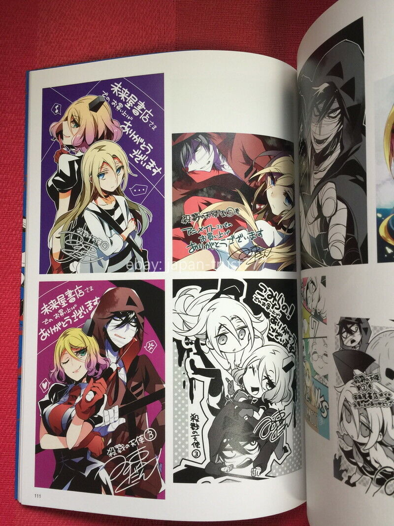 CDJapan : Satsuriku no Tenshi (Angels of Death) Art Gallery 2 Naduka Kudan,  Sanada Makoto, negiyan BOOK