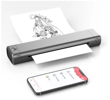 Portable Wireless ItriAce M08F A4 Bluetooth Thermal Printer Travel