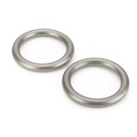 Umbra Halo Holdbacks For Curtain Panels, Nickel, New, Free Shipping on sale Umbra Halo Holdbacks For Curtain Panels, Nickel, New, Free Shipping on sale