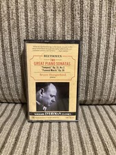 Beethoven: Two Great Piano Sonatas Tempest Funeral March Hungerford Cassette 