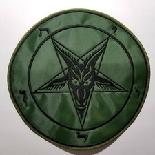 BAPHOMET SIGIL EMBROIDERED BACK PATCH