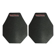 Level III AR500 Steel Body Armor Pair 10x12 Modified Curved Lightweight Coated