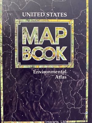 United States Map Book Environmental Atlas 1992