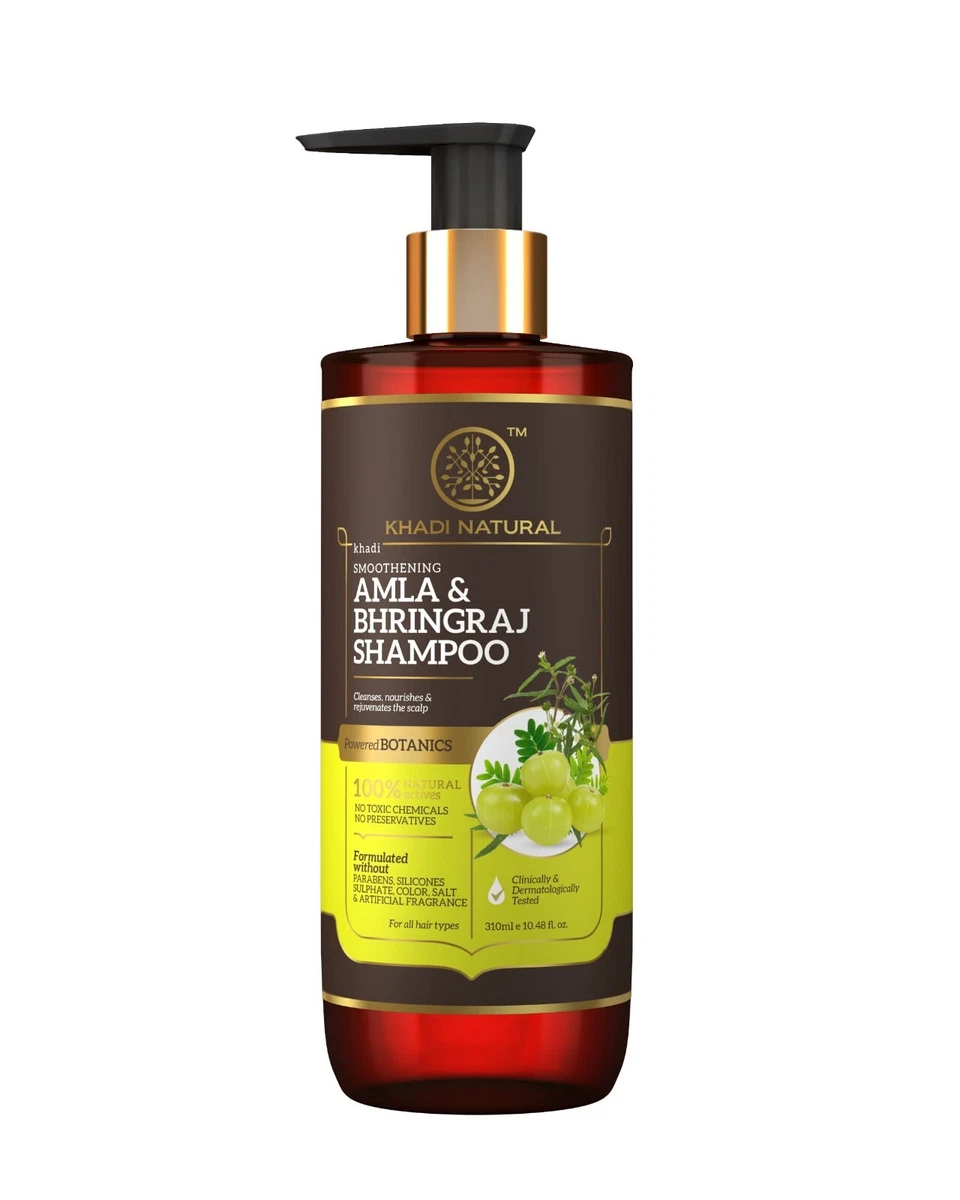 Khadi Natural Amla Bhringraj Shampoo Hair Cleanser for Nourishing Hair