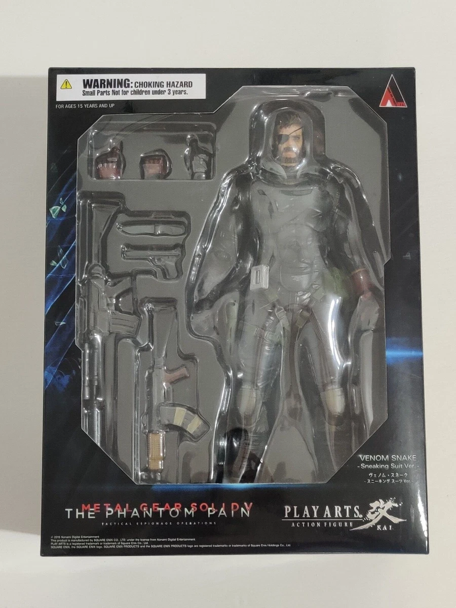 Figuras de acción de TV, cine y videojuegos venom snake, metal