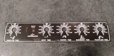 Miller Electric TIG Welder Replacement Nameplate Faceplate 