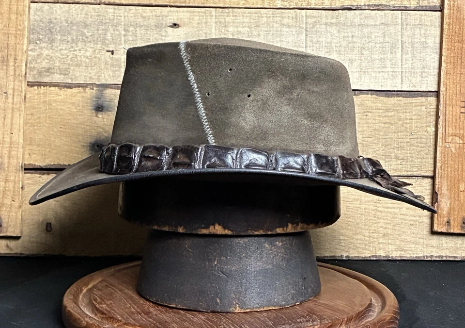 Chapéu Jacaru Bushman Outback (lg. cinza/verde) - Imagem 4 de 4