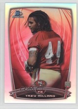 2014 Bowman Chrome Refractor Trey Millard #121 0w8