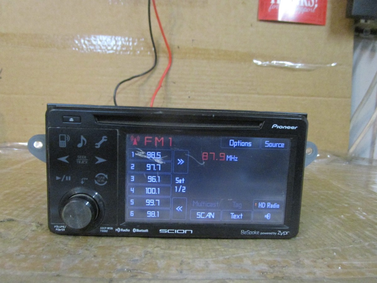 13 14 Scion FR-S Radio Stereo CD Player Receiver Display Screen