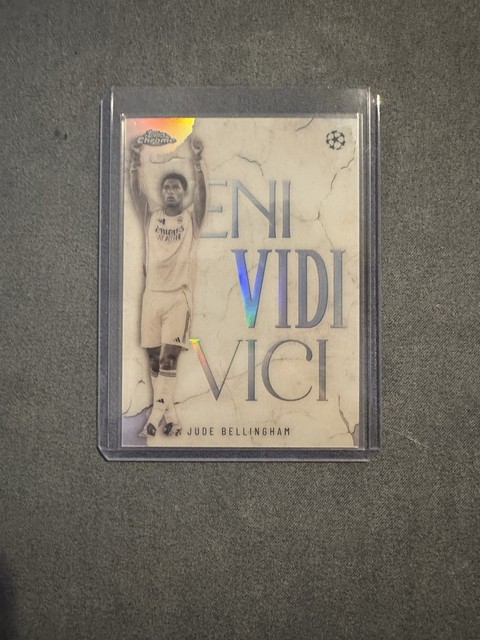 Jude Bellingham 2025-26 Topps Chrome UCC Veni Vidi Vici #VVV-4 Case Hit SSP