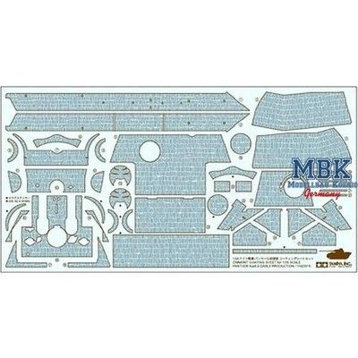 TAMIYA 12646 1/35 Zimmerit for Panther G early