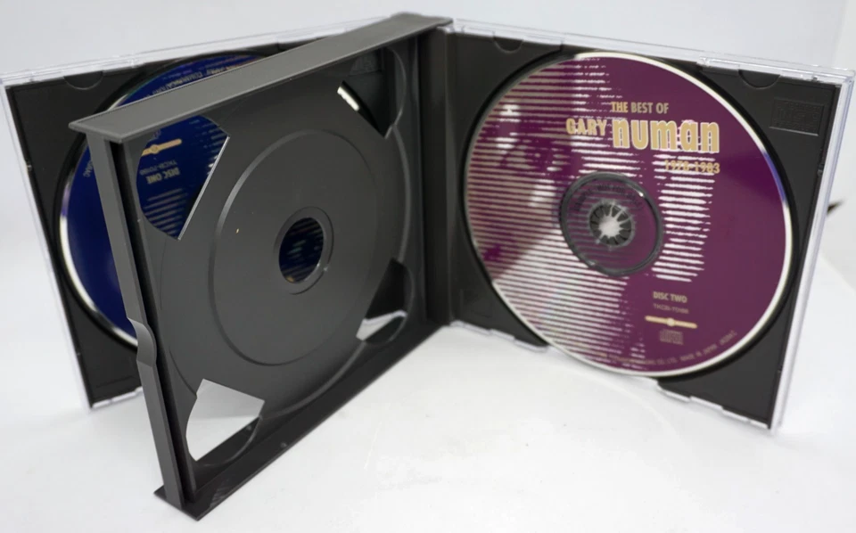 Gary Numan : THE BEST OF 2CD Album (JAPAN 1993 PRESS) - PROMO COPY - RARE !! - Image 4 of 4