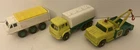 LOT LESNEY MATCHBOX BP NO. 61 ALVIS STALWART Petrol Tanker DODGE WRECK TRUCK