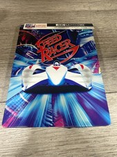SPEED RACER LIMITED EDITION STEELBOOK 4K ULTRA HD DAMAGE READ