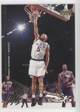 1995-96 Upper Deck Slams & Jams Electric Court Juwan Howard #348 i5z