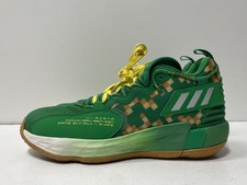 Adidas Dame 8 EXTPLY Signal Green Basketball Shoes Men's Size 9.5