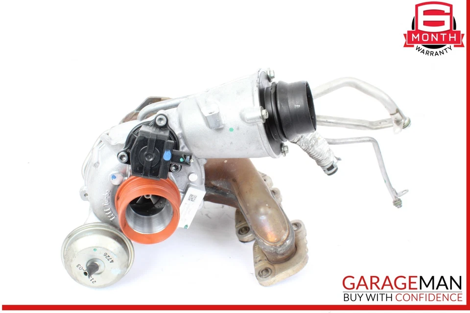 14-19 Mercedes W117 CLA250 2,0 L turbocompresor turbo cargador colector OEM Foto 3 de 4
