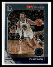 Jordan Poole 2019-20 Hoops Premium Stock #223 RC Rookie Golden State Warriors