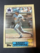 1987  Topps Danny Tartabull All-Star Rookie Gold Cup Trophy Card #476 Mariners