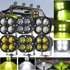 3inch Led Work Light Floodspot Cube Pods Bar Driving Fog Lamp Offroad Truck Suv