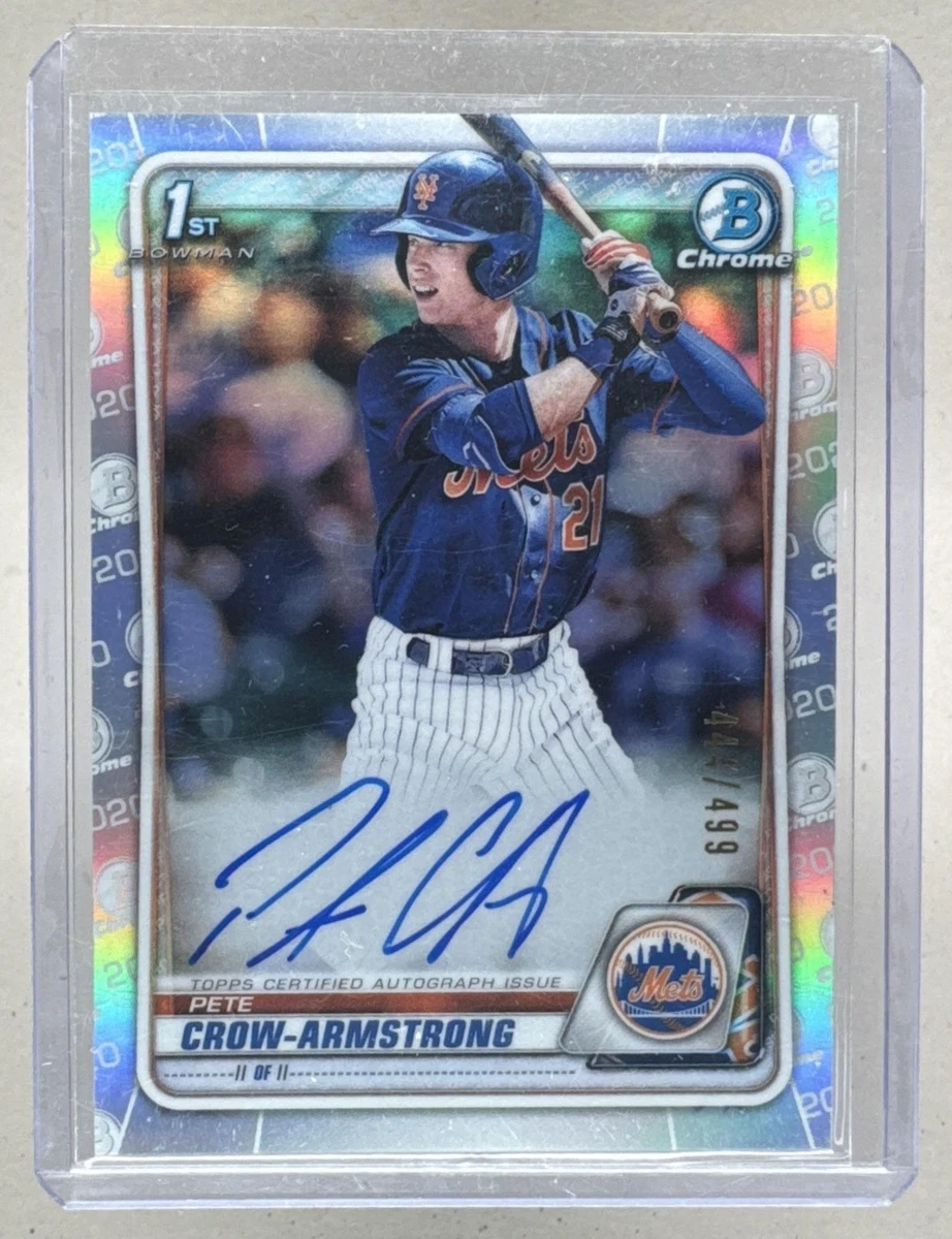Bowman New York Mets Baseball Sports Trading Cards & Accessories