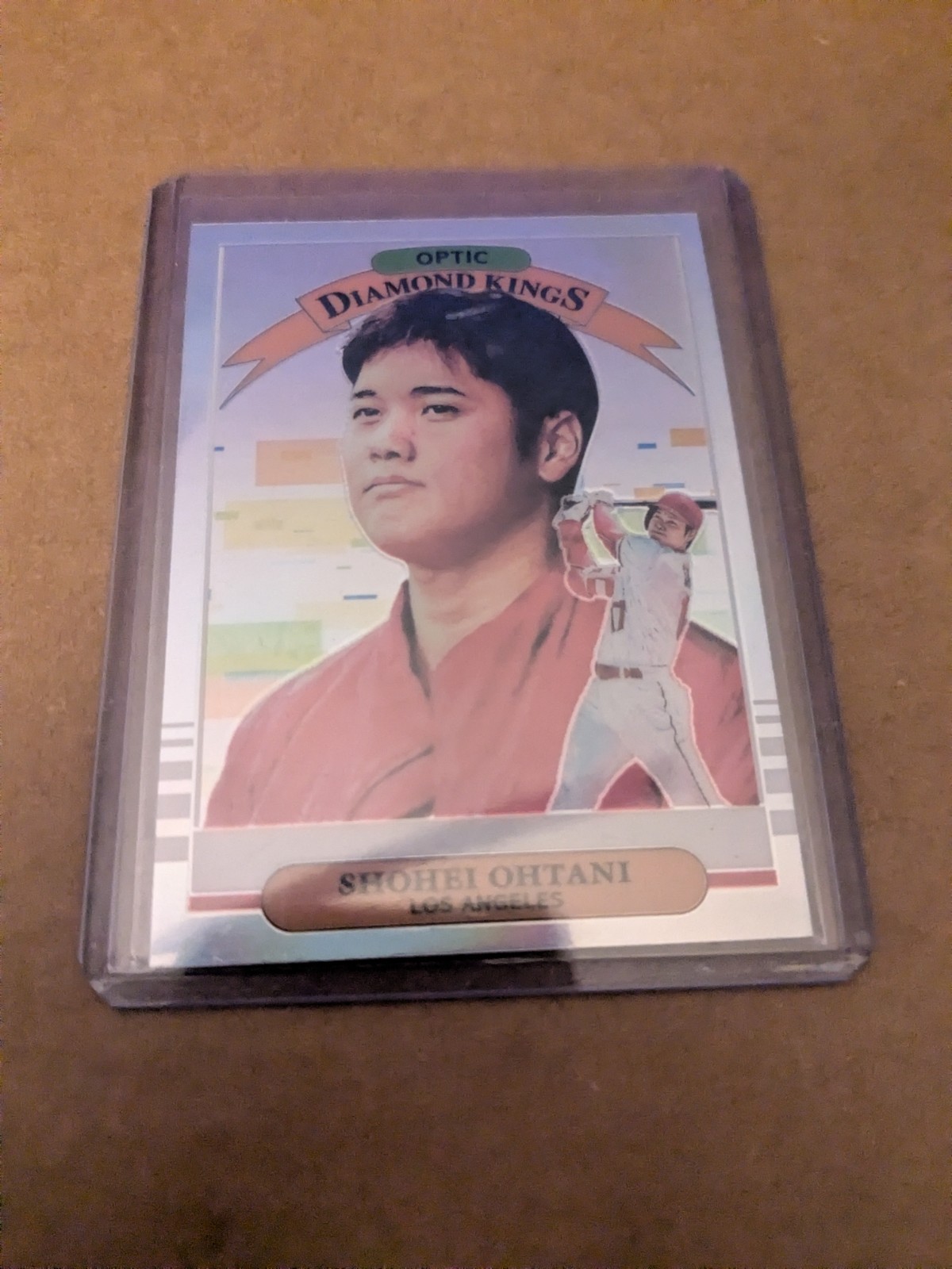 Shohei Ohtani 2019 Donruss Optic DIAMOND KINGS Holo SILVER Prizm Insert Card #14