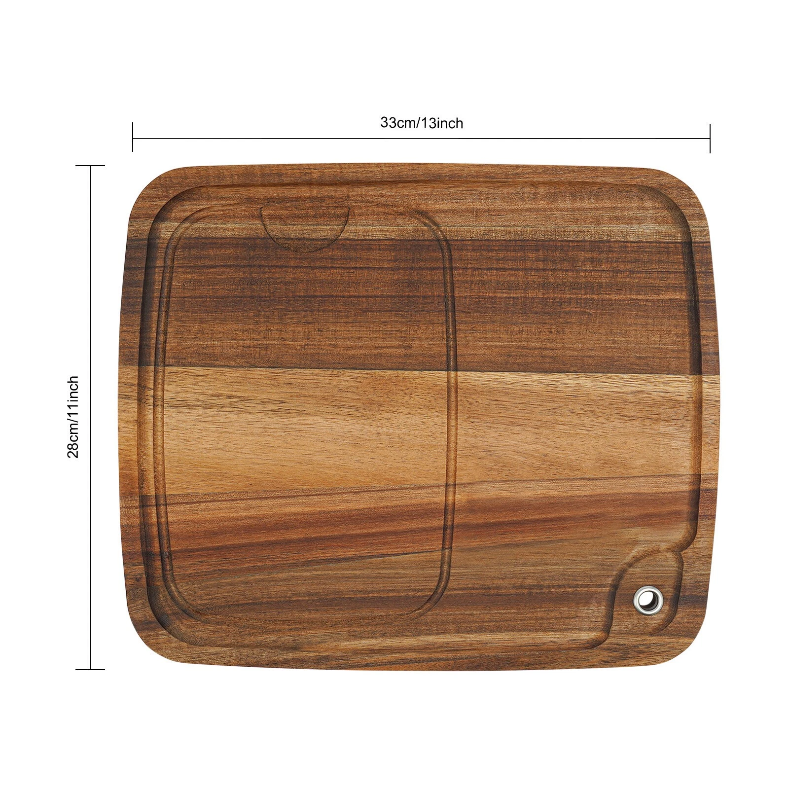 10PCS Wood Steak Plates with Juice Channel Acacia Wooden Steak Board Anti-mold?
Opens in a new windo